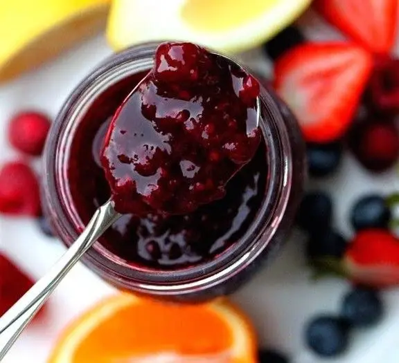 Geleia de Frutas Vermelhas artesanal 350gr
